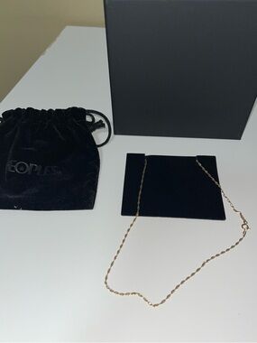 14K Gold 16” Rope Chain Necklace